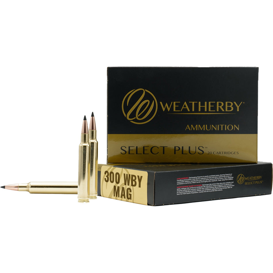 Weatherby M300170HCB Select Plus Hammer Custom  170 Grain .300 Weatherby Mag
