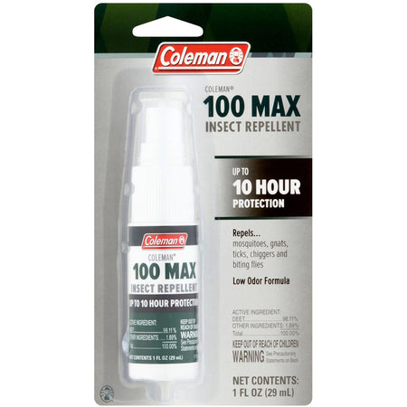 Coleman Max Insect Repellent 4oz 100% DEET Pump Spray