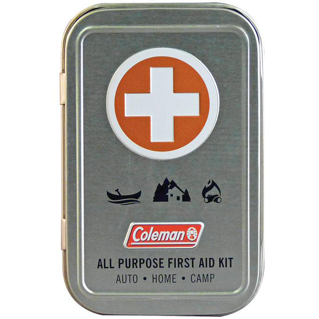 Coleman All Purpose First Aid Tin Kit 27 Piece