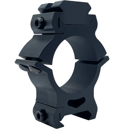 VersaRing Universal Scope Rings Black 30mm Horizontal Style