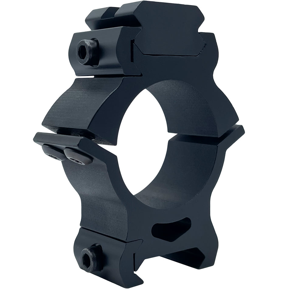 VersaRing Universal Scope Rings Black 30mm Horizontal Style