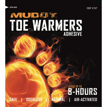 Muddy Disposable Toe Warmers PDQ 40 Count