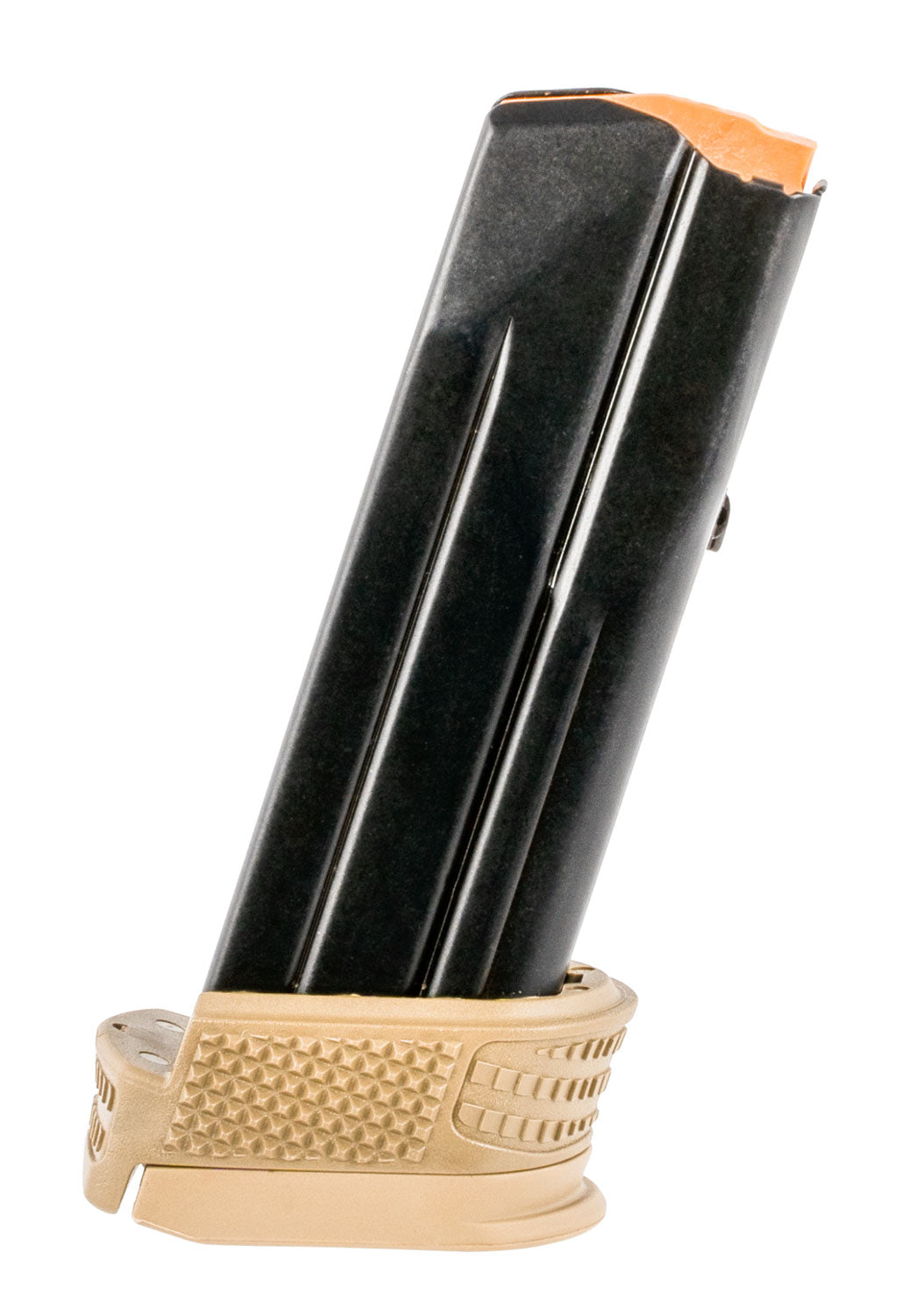 FN 20100380 509 Compact 15-Round Base Pad w/Mag Sleeve 9mm Luger Black/FDE Steel