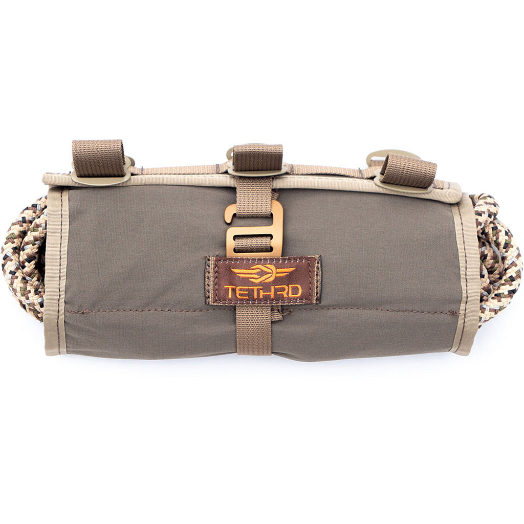 Tethrd Roll Up MOLLE Rope Storage Pouch for Saddle Hunting