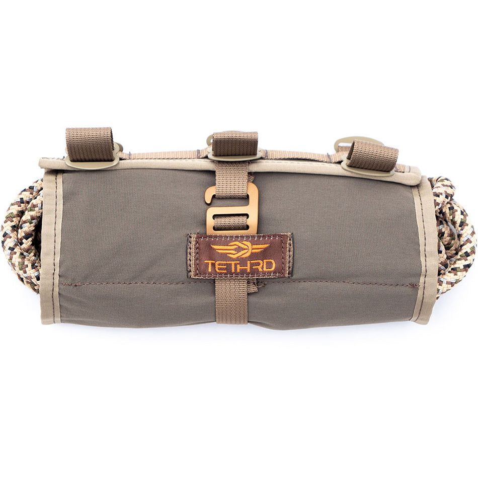 Tethrd Roll Up MOLLE Rope Storage Pouch for Saddle Hunting