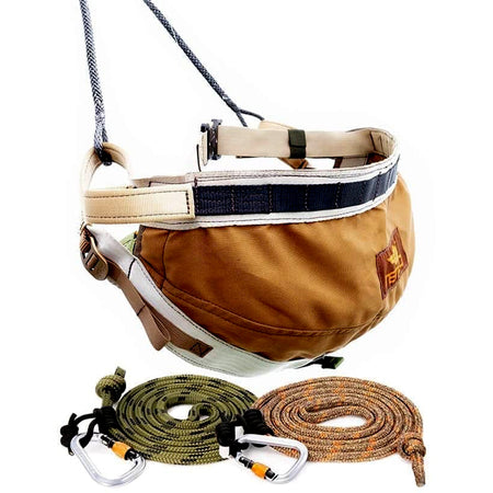 Tethrd Menace Saddle Kit XL with 11mm Ropes and Carabiners