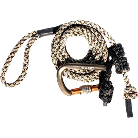 Tethrd Tether Rope 8mm with Spliced Eye and Carabiner