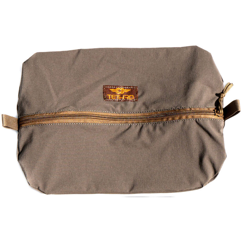 Tethrd Pulley Pouch X-Large Zippered Accessory Bag