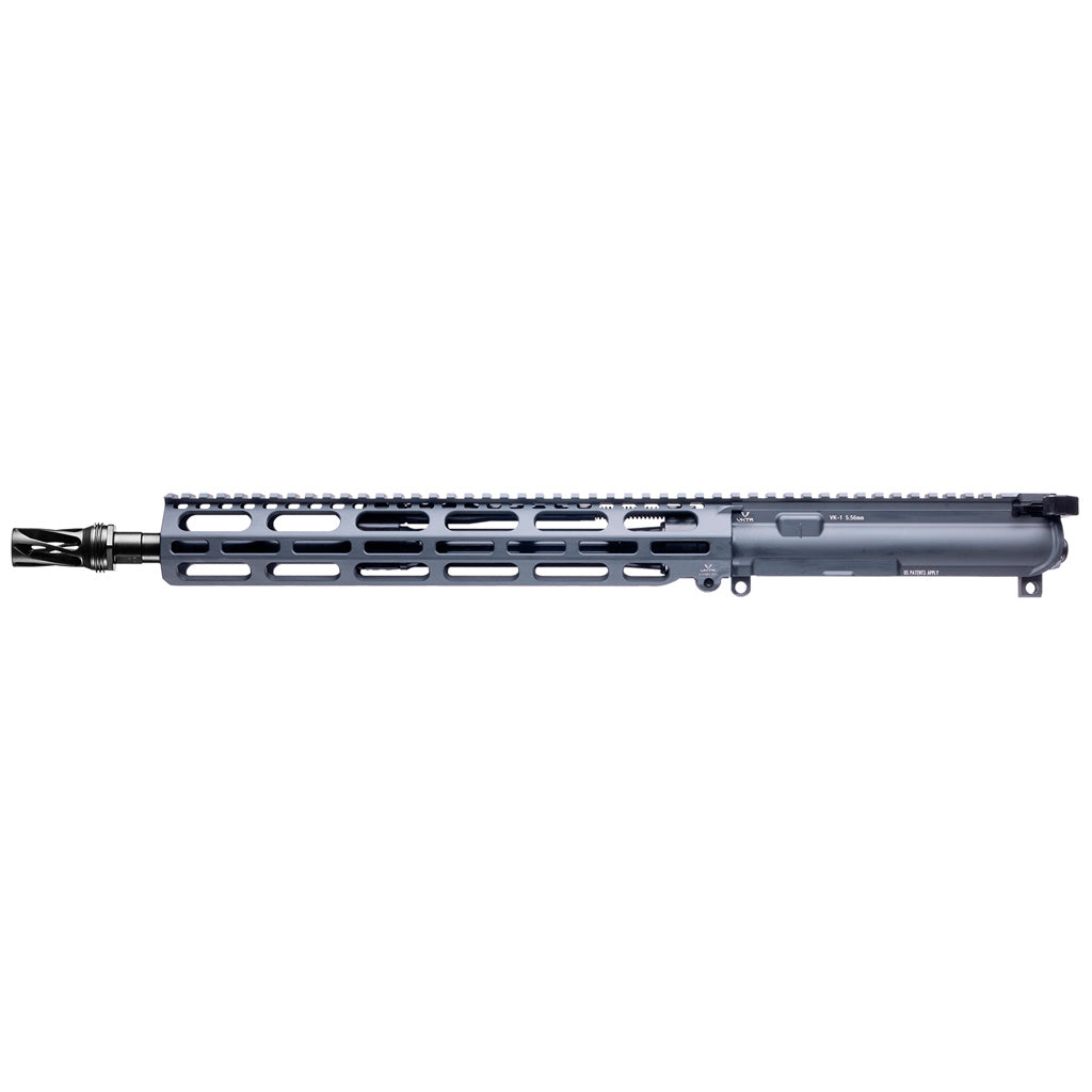 VKTR VK Complete Upper with Hux WRX Flash Hider 5.56 Sniper Gray 13.7 in. PW 12.5 in. Handguard