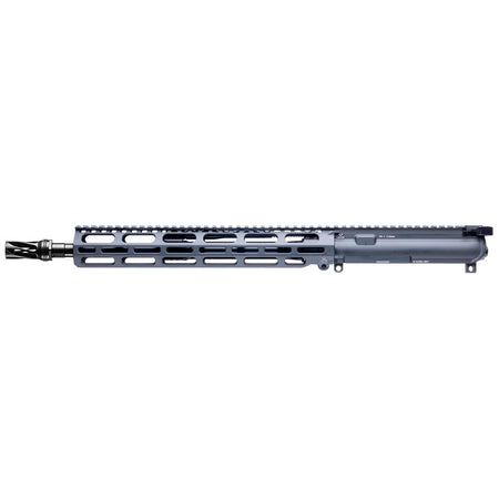 VKTR VK Complete Upper with Hux WRX Flash Hider 5.56 Sniper Gray 13.7 in. PW 12.5 in. Handguard