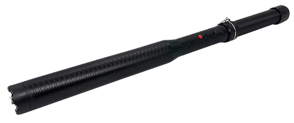 Guard Dog Titan Baton Stun Gun 7,500,000V with Tactical Flashlight Black Aluminum