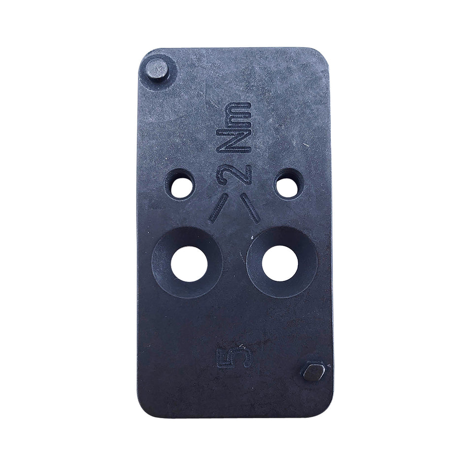 HK 50254265 Optic Plate #5 Black Steel for VP9 OR Burris/Vortex Pattern Footprint