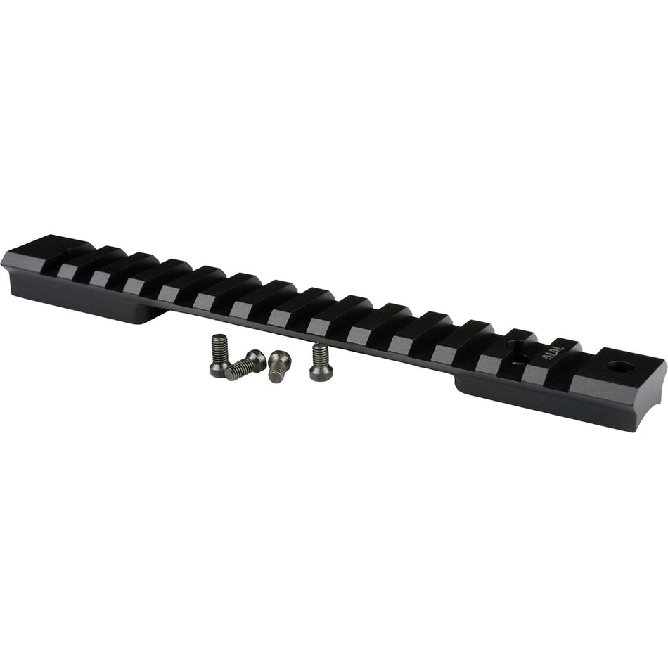Warne Mountain Tech Picatinny Rail for Savage Axis, Matte Black