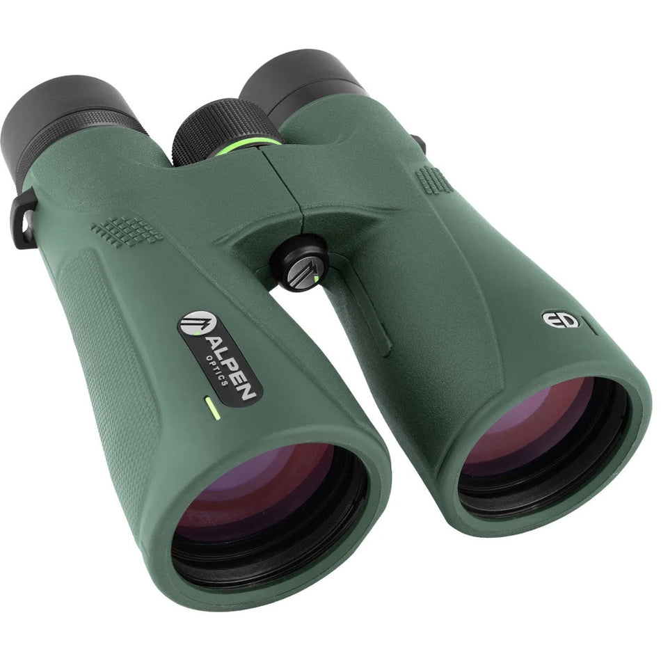 Alpen Chisos 12x50 ED Binoculars with Phase-Coated BK4 Prisms, Green