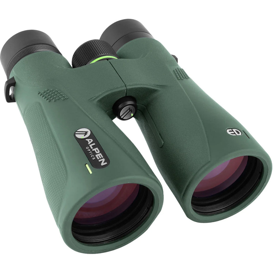 Alpen Chisos 10x50 ED Binoculars with Phase-Coated BK4 Prisms, Green
