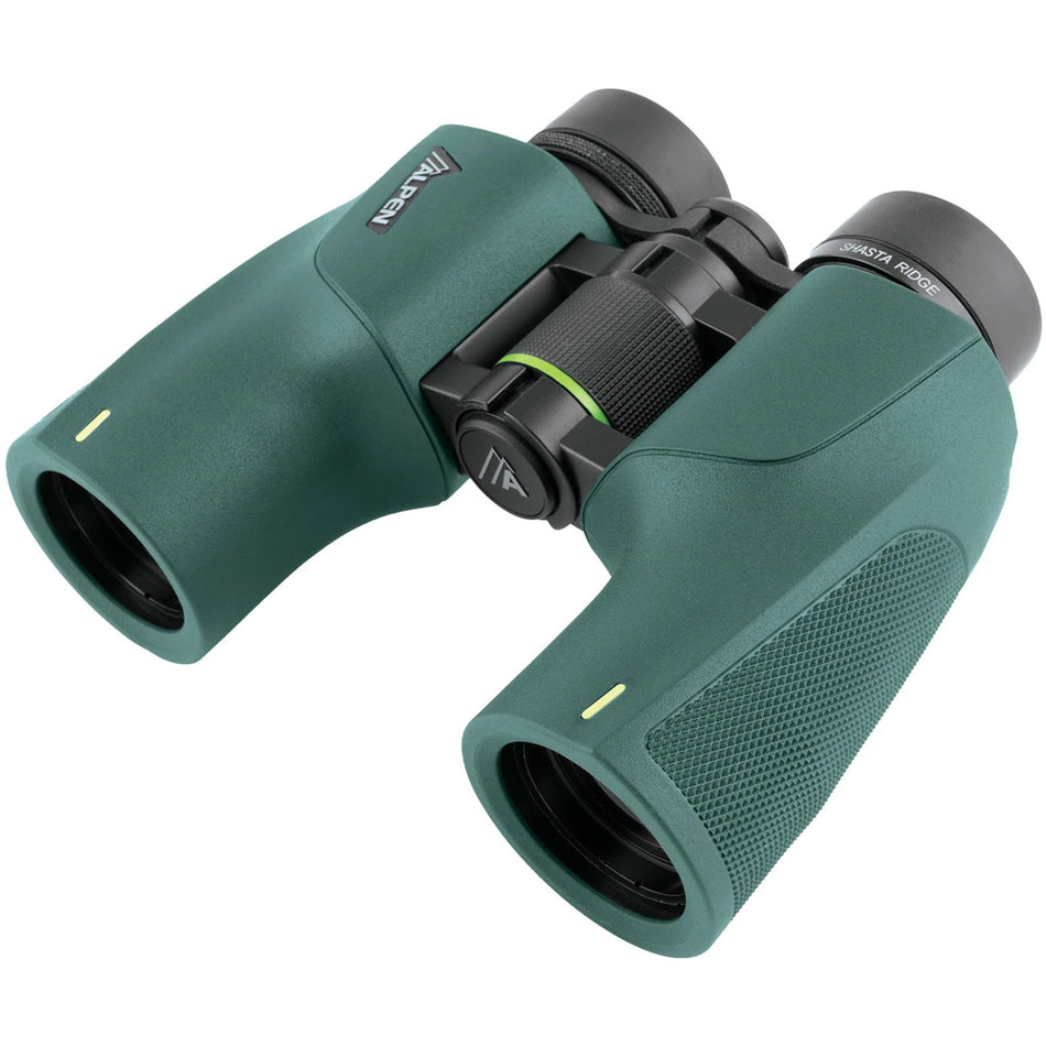 Alpen Shasta Ridge 10x36 Porro Binoculars, Multi-Coated, Water-Resistant, Green