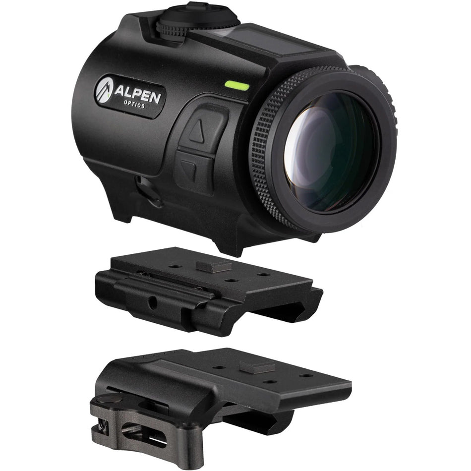 Alpen Nevada LT Prism Sight 3x24 with 3 MOA Red Dot and Mount