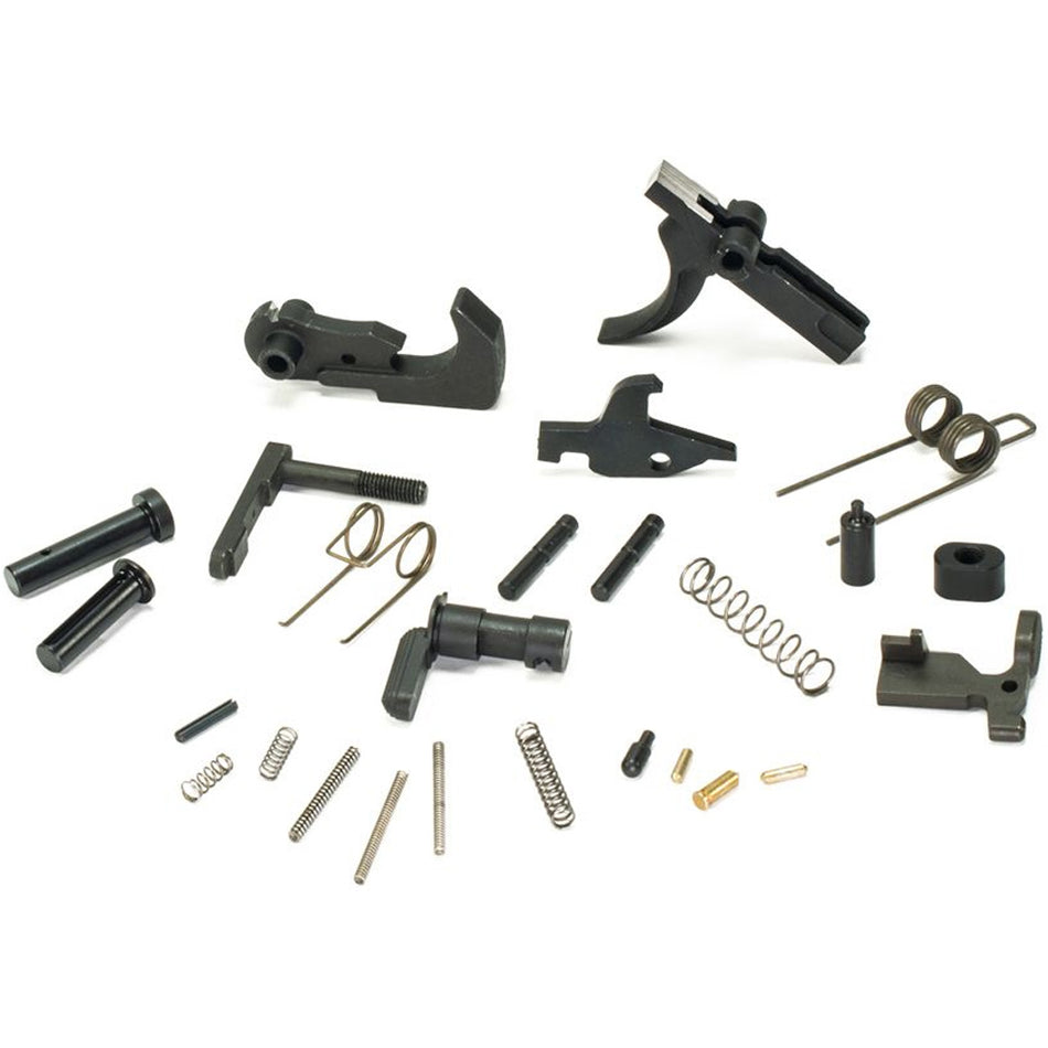White Label Armory AR15 Lower Parts Kit Stage 4 No Trigger Guard No Grip