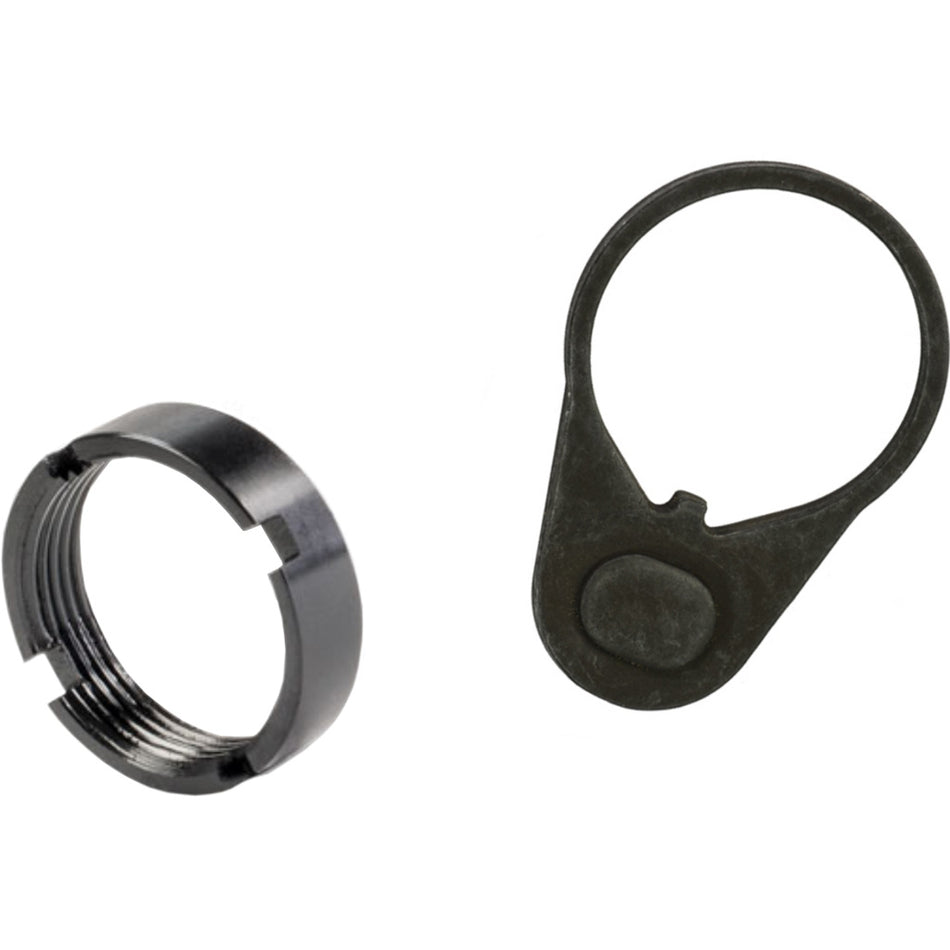 White Label Armory AR15 Mil-Spec End Plate and Castle Nut Kit