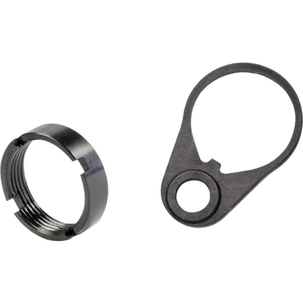 White Label Armory AR15 QD Steel End Plate and Castle Nut Kit