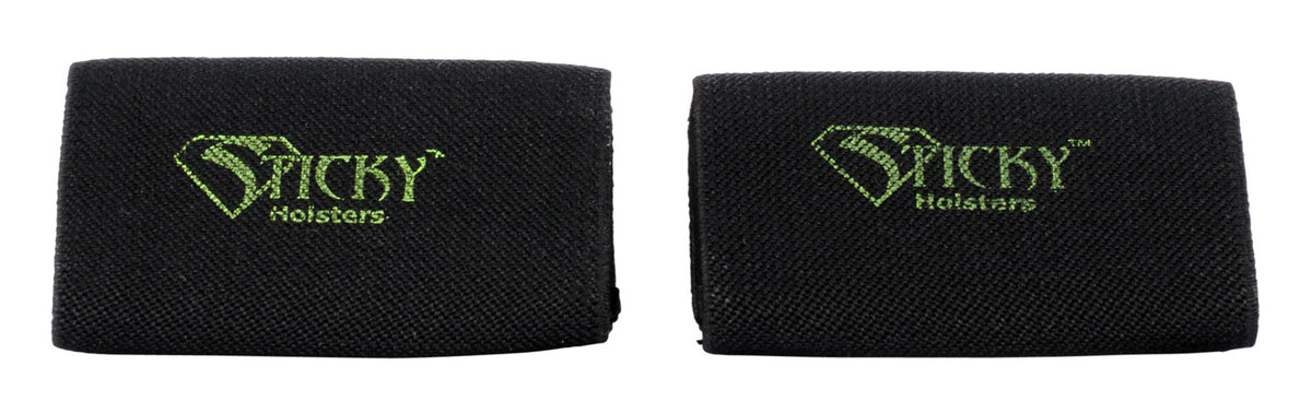 Sticky Holsters BSX2 Belt Slider X2 Elastic Magazine Carrier Black 2 Pack