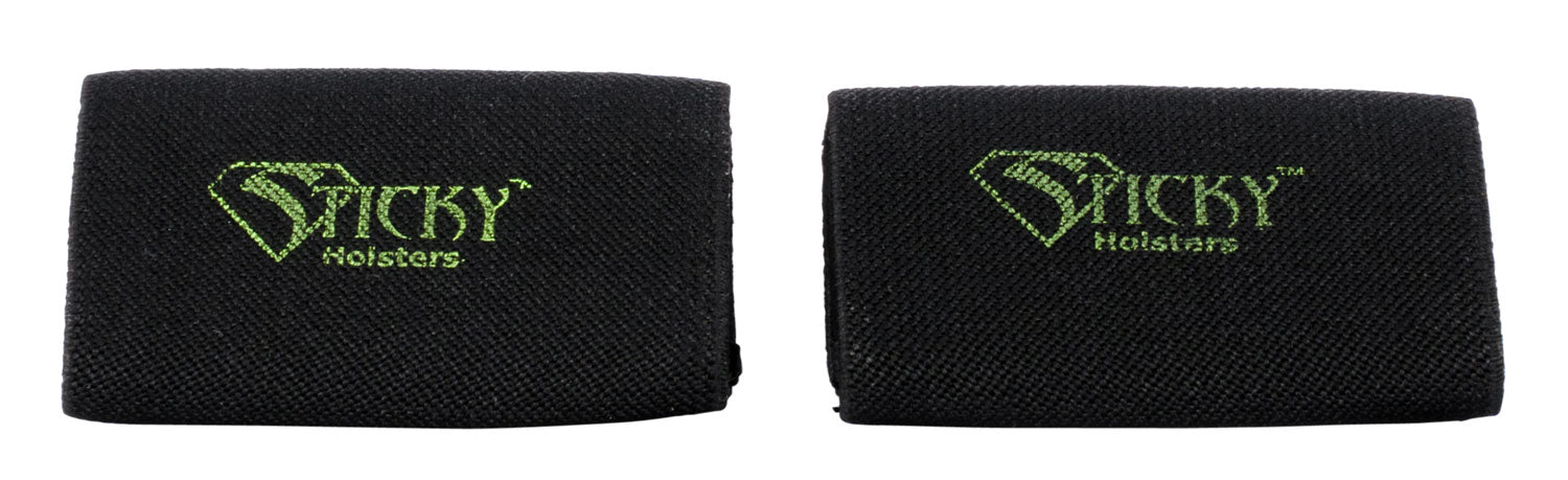 Sticky Holsters BSX2 Belt Slider X2 Elastic Magazine Carrier Black 2 Pack