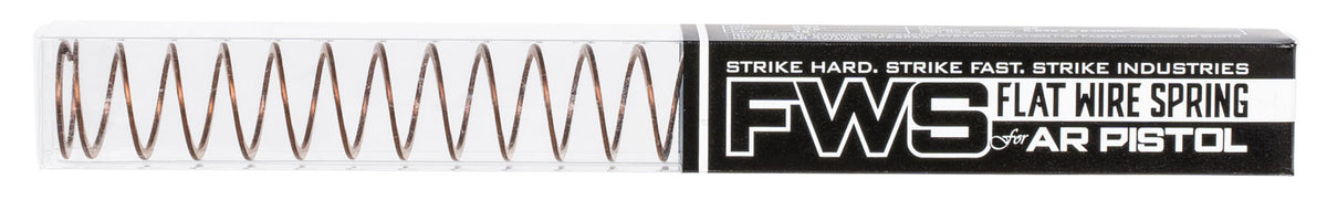 Strike Industries AR Flat Wire Spring Pistol Length Buffer System Upgrade