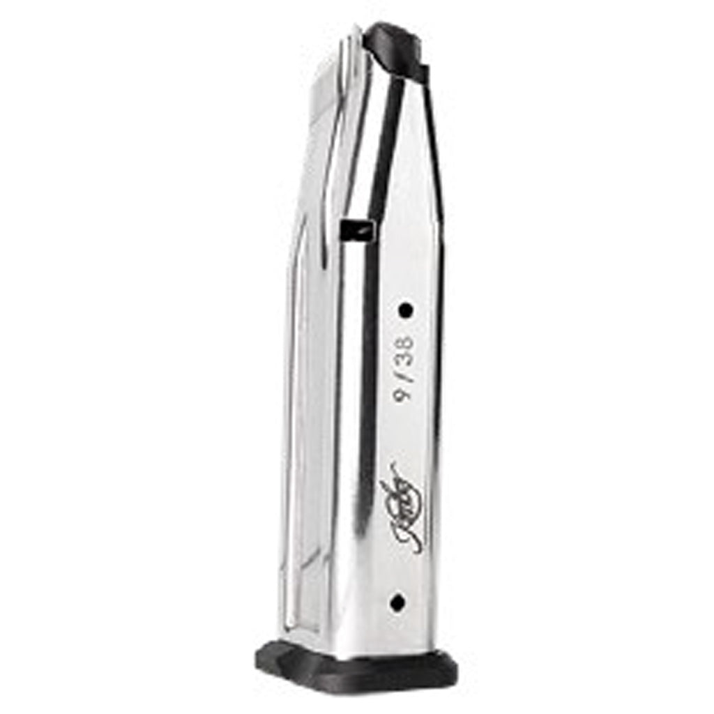 Kimber 2K11 Pro 9mm 19-Round Polished Steel Magazine with Black Base Plate