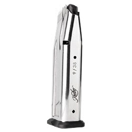 Kimber 2K11 Pro 9mm 19-Round Polished Steel Magazine with Black Base Plate