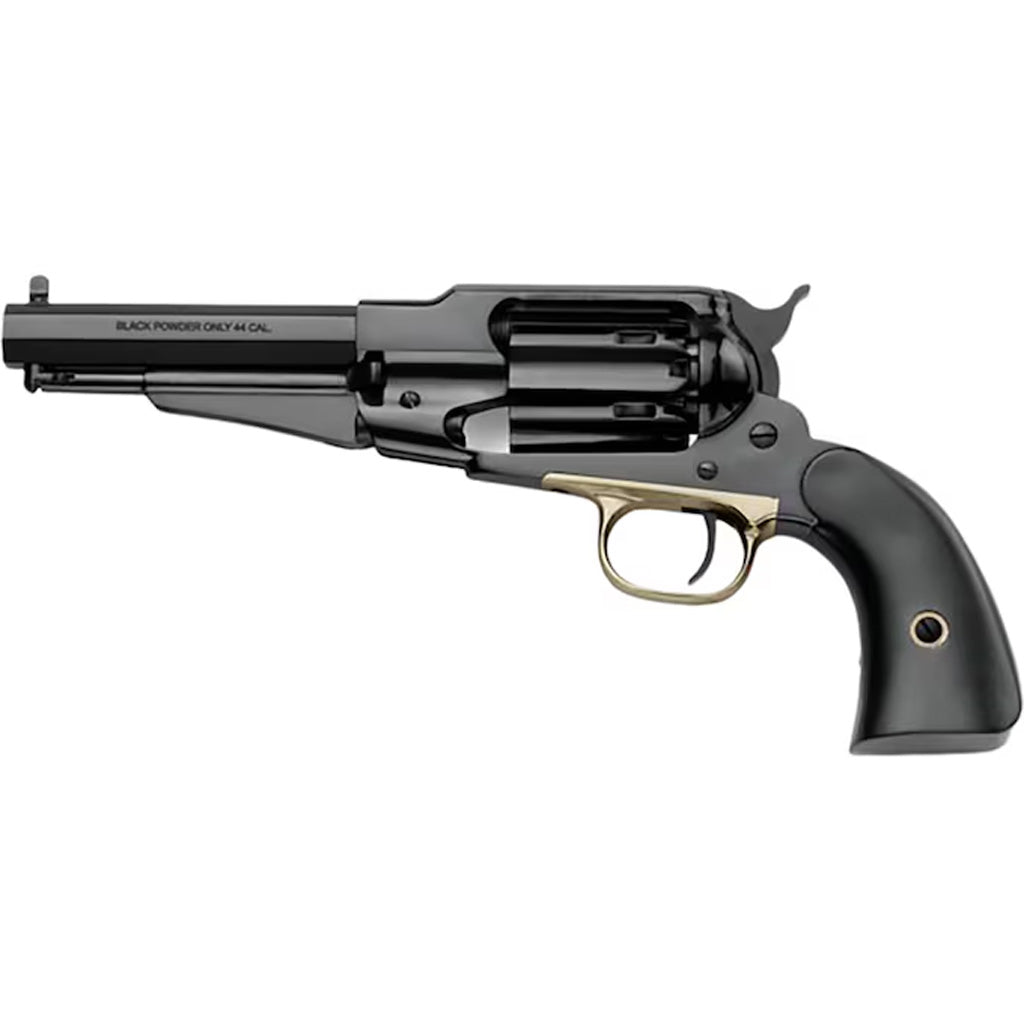 Pietta 1858 Sheriff Blackpowder Revolver .44 Cal 5.5 in. Blued Steel w/BLK Wood Grip 6 rd