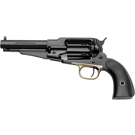 Pietta 1858 Sheriff Blackpowder Revolver .44 Cal 5.5 in. Blued Steel w/BLK Wood Grip 6 rd