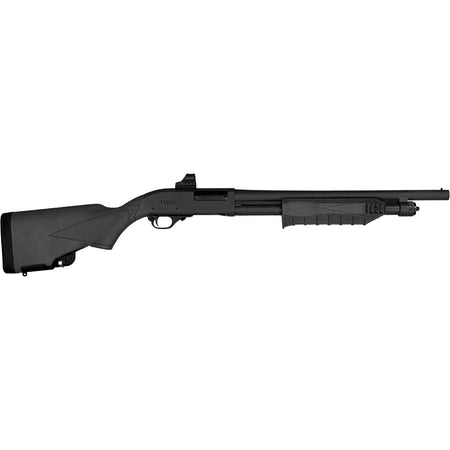 TACFU 870C Shotgun 12 ga 18.5 in Tungsten w/ Flash-5 Stk&HS507C Optic