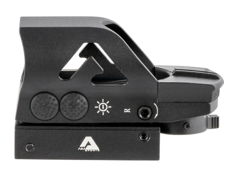 Aim Sports RT506C Full-Size Reflex Sight Matte Black 1x34mm Red/Green Multi Reticle
