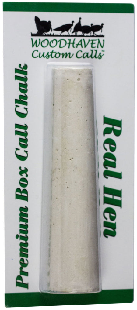 Woodhaven WH084 Real Hen Turkey Call Chalk Conditioner, White