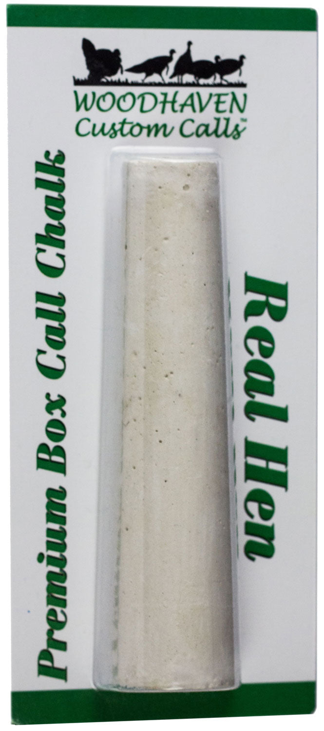 Woodhaven WH084 Real Hen Turkey Call Chalk Conditioner, White