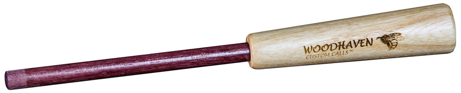 Woodhaven WH037 Purple Heart Striker Turkey Call - Natural Wood