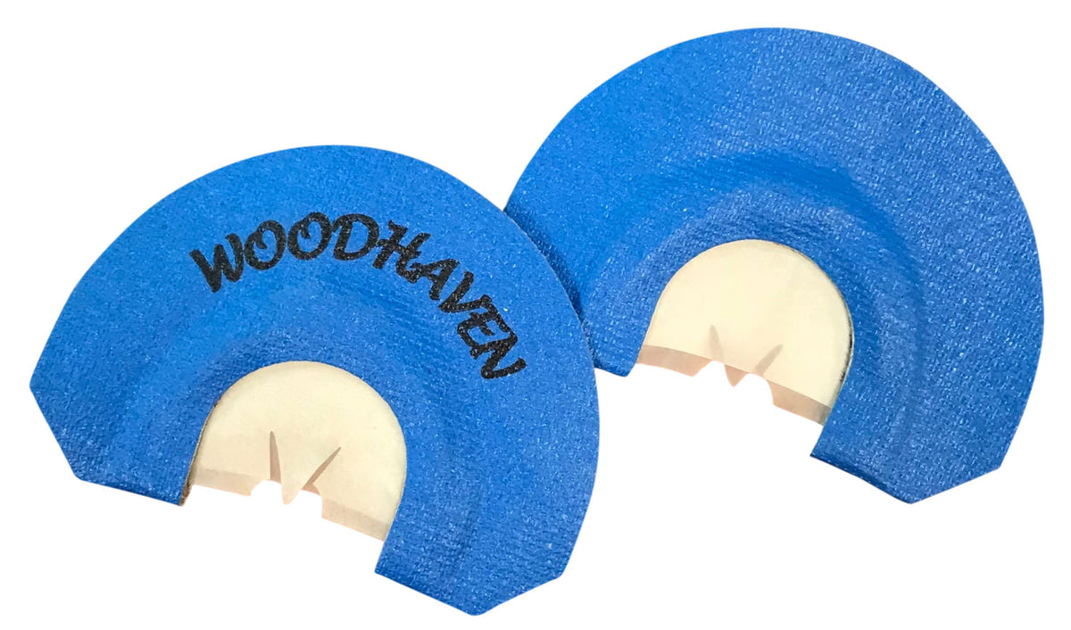 Woodhaven WH078 Blue Vyper Billy Yargus Double Reed Diaphragm Turkey Call