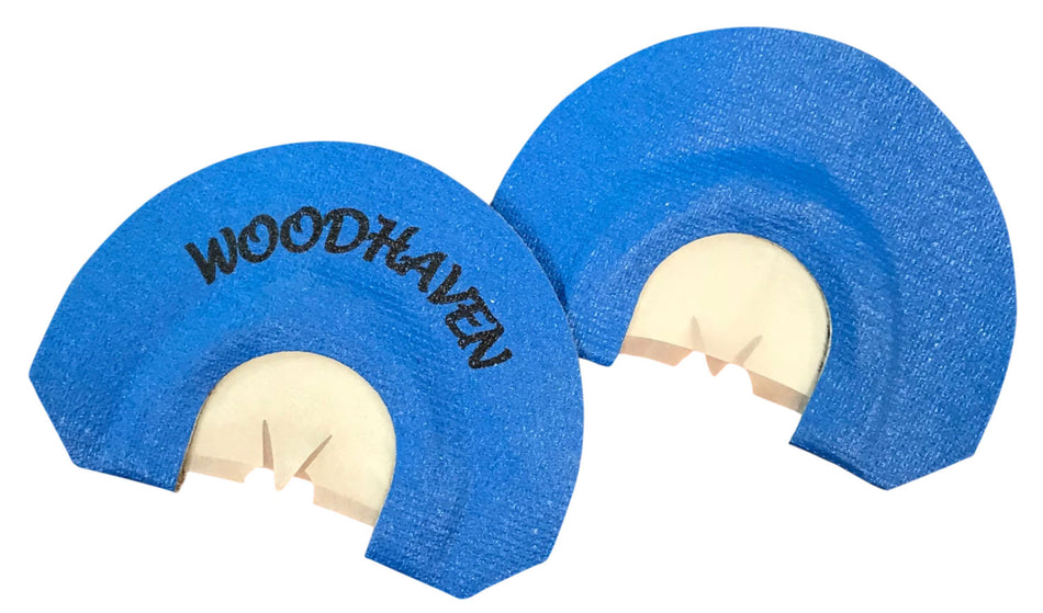 Woodhaven WH078 Blue Vyper Billy Yargus Double Reed Diaphragm Turkey Call