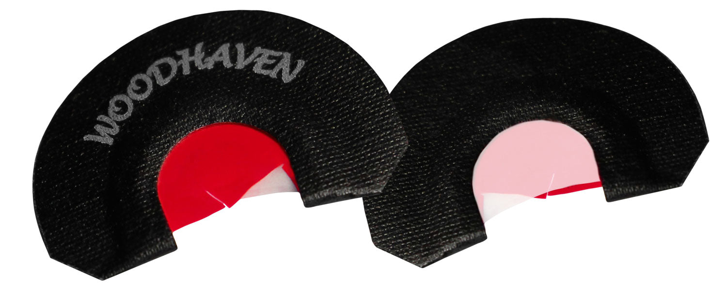 Woodhaven WH303 Red Ninja Reverse Hammer Triple Reed Diaphragm Turkey Call