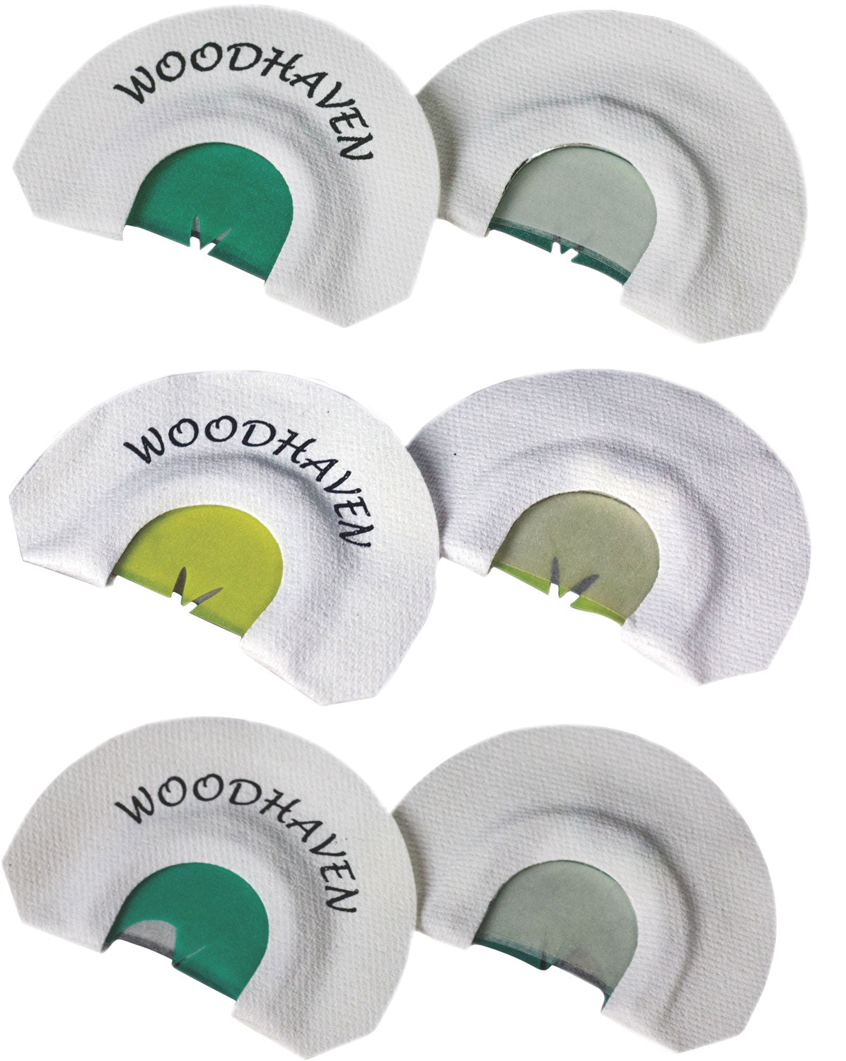 Woodhaven WH016 Top 3 Pro Pack Triple Reed Diaphragm Turkey Calls