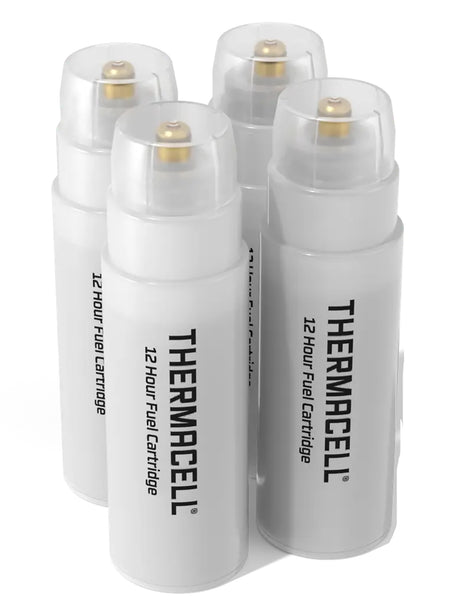 Thermacell C4 Mosquito Repellent Fuel Cartridge Refill White 15 ft Zone 48-Hour Supply 4-Pack