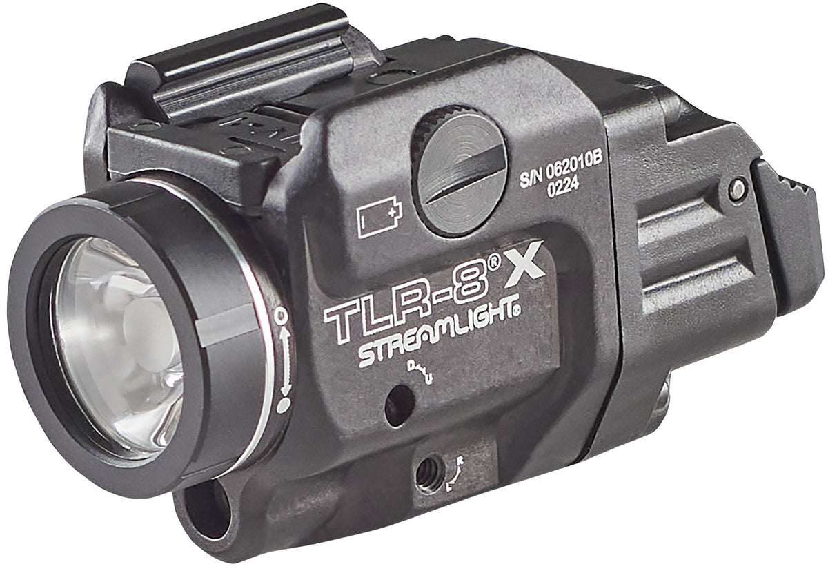 Streamlight 69414 TLR-8 A Weapon Light with Red Laser, Black Anodized, 500 Lumens White LED
