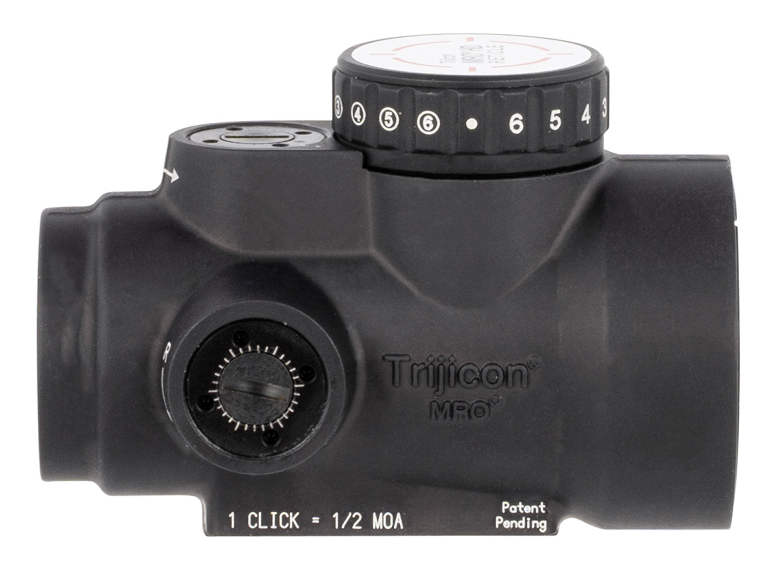 Trijicon 2200050 MRO HD Matte Black 1x25mm 2 MOA Red Dot/68 MOA Circle Reticle No Mount