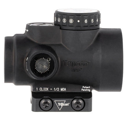 Trijicon 2200051 MRO HD Matte Black 1x25mm 2 MOA Red Dot/68 MOA Circle Reticle Low Mount