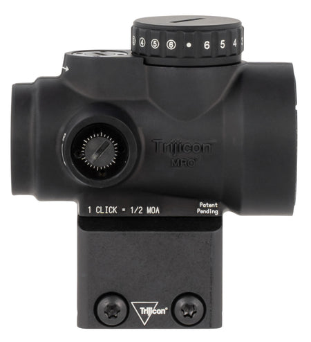 Trijicon 2200053 MRO HD Matte Black 1x25mm 2 MOA Red Dot/68 MOA Circle Reticle Lower 1/3 Cowitness Mount