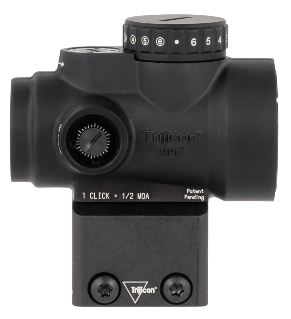 Trijicon 2200053 MRO HD Matte Black 1x25mm 2 MOA Red Dot/68 MOA Circle Reticle Lower 1/3 Cowitness Mount