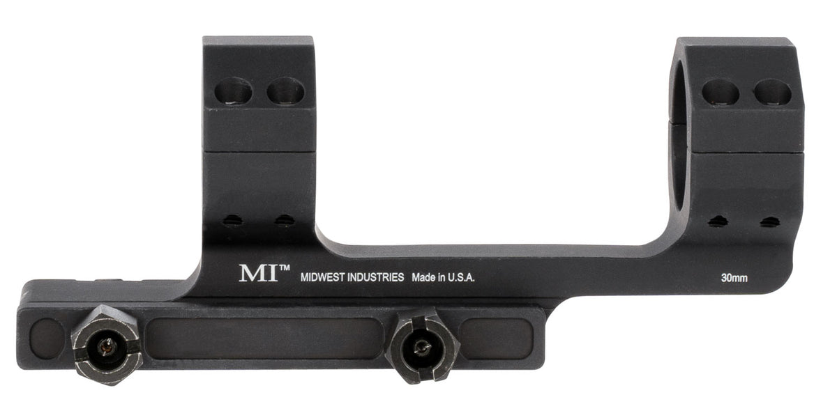 Midwest Industries MISM30G2 Gen 2 30mm Scope Ring Mount Combo Black Hardcoat Anodized