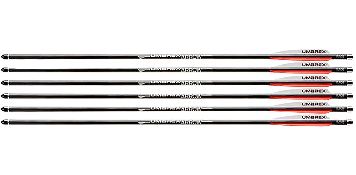 Umarex USA 2252661 AirSaber Carbon Fiber Arrows 6 Pack