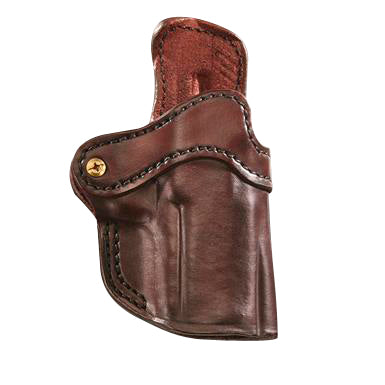 1791 Gunleather BH2.4S Optic Ready OWB Open Top 2.4S Signature Brown Leather Paddle Holster for FN 509/H&K VP9SK, Right Hand