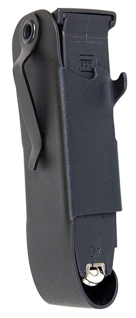 1791 Gunleather Snagmag Single Magazine Holster Black Leather Belt Clip for Glock 19/23/32 Right Hand
